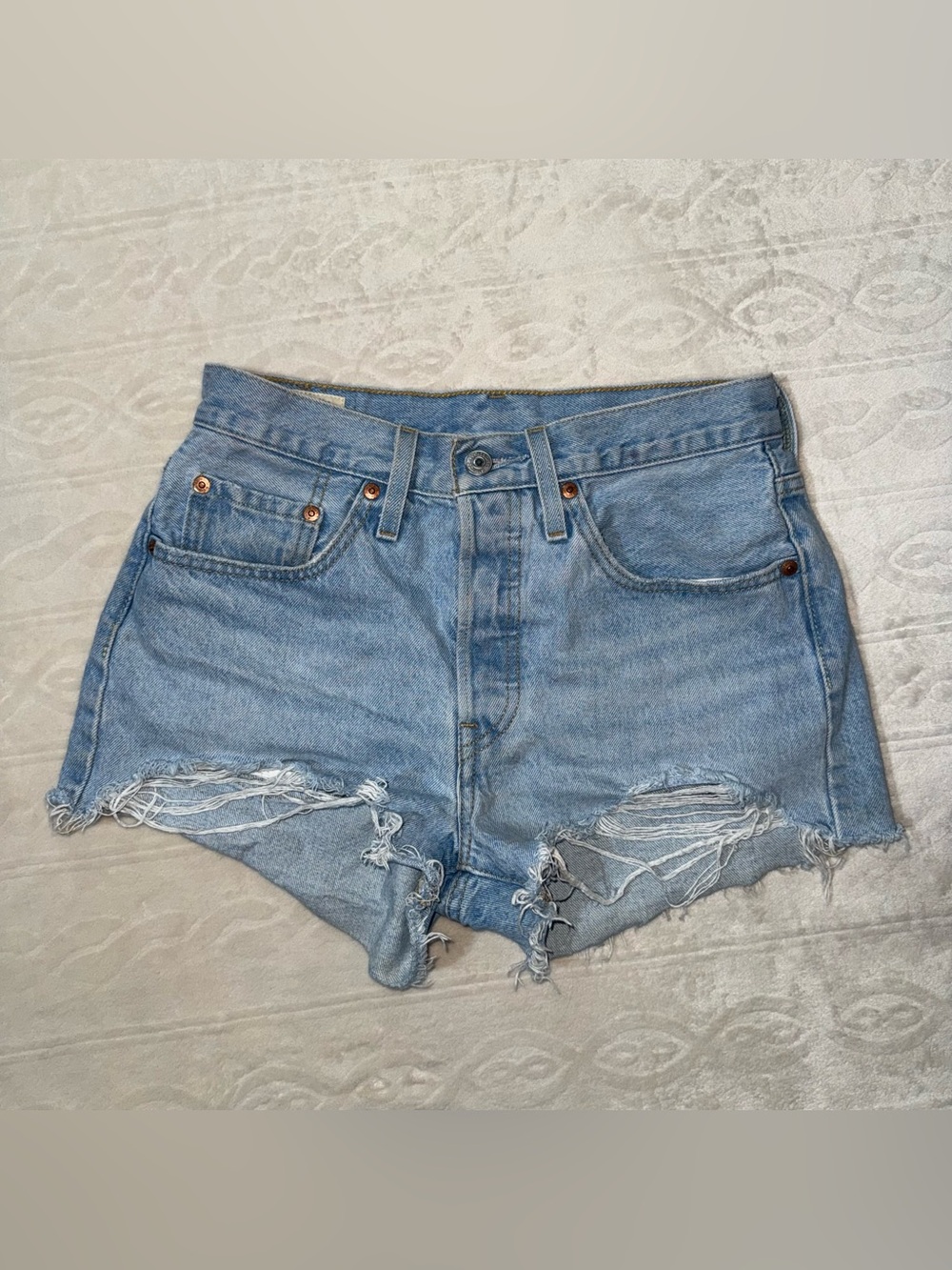Levi’s 501 Button Fly Denim Shorts